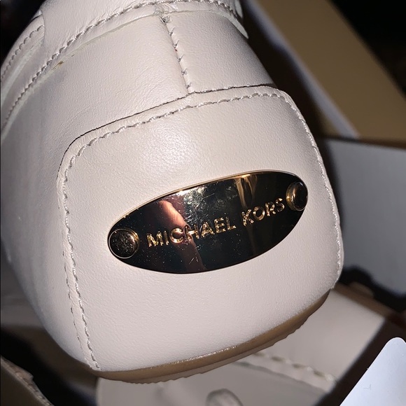 NIB Michael Kors Daisy Moccasins Moc white flat size 11 Leather new with box - Picture 5 of 14